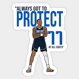 PJ Washington Always Got To Protect 77 At All Costs 1 Sticker